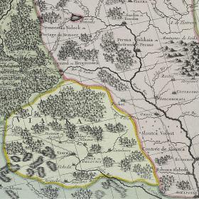 Карта Северной части Московии с СПб, раритет 1720-е годы