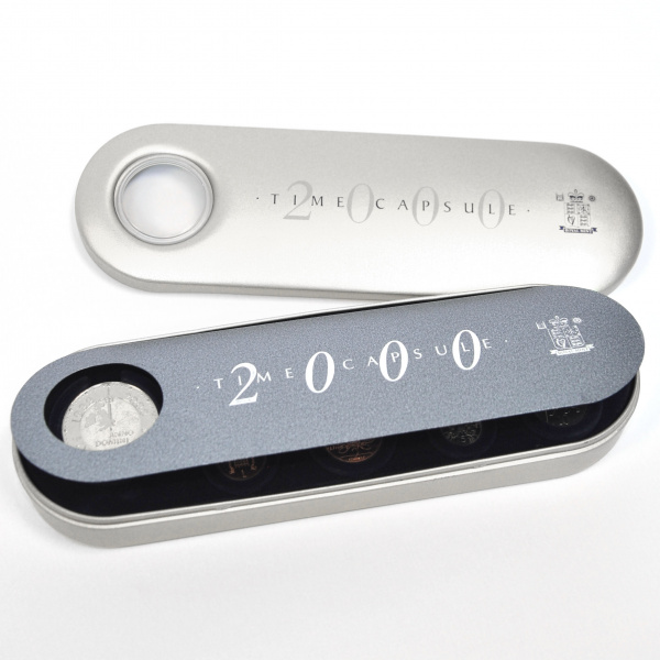 коллекционный набор монет великобритании. памятный выпуск 2000 года