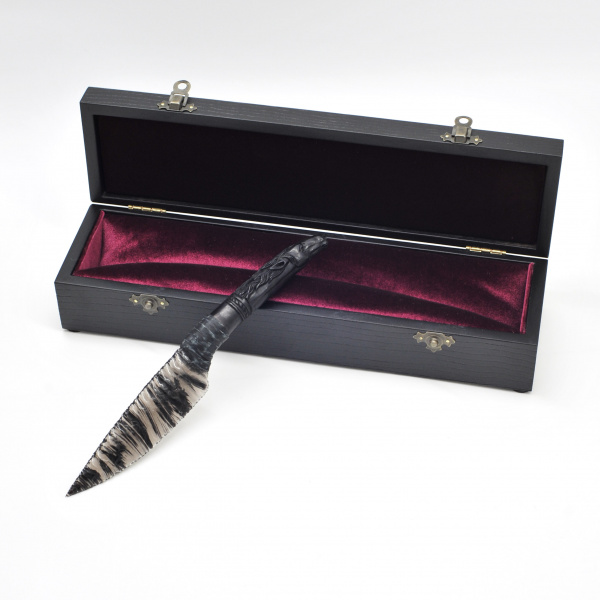 Авторский нож «Бег вечности» в подарочном деревянном коробе Рыбалка, охота авторский нож «бег вечности» в подарочном деревянном коробе