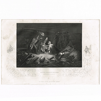Битва при Альме, гравюра из серии "Крымская война"