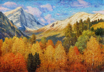 Запахи осеннего дня. Авторская живопись
