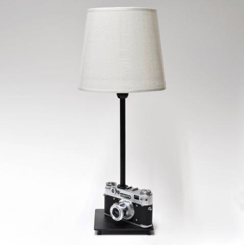 Лампа с камерой "Зоркий", дизайнерский светильник