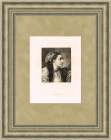 Портрет молодой девушки в профиль, Жан-Батист Грез
