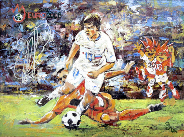 Чемпионат Европы по футболу 2008, Аршавин. Авторская живопись