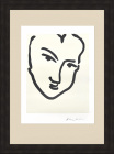 Литография Анри Матисса, Женская голова, 1994 г. по оригиналу 1948 г.