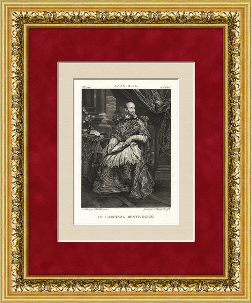 Ван Дейк. Портрет кардинала Гвидо Бентивольо