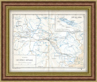 Казахстан и Россия: карта бассейна реки Иртыш, 1894 год