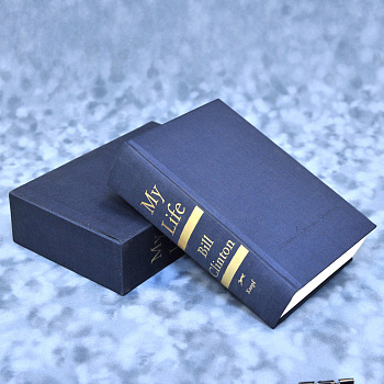 Автограф Билла Клинтона, президента США на Deluxe издании My Life Автограф Билла Клинтона, президента США на Deluxe издании My Life