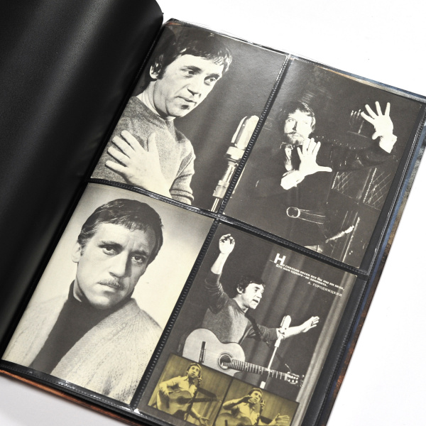 владимир высоцкий: альбом с винтажными, коллекционными фото 1980-х гг.