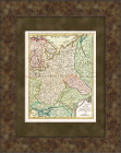 Центральная Россия, старинная карта 1769 года