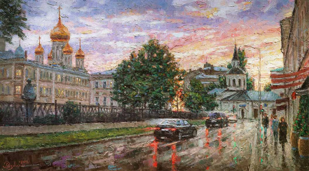Погружение в закат, ул. Сретенка