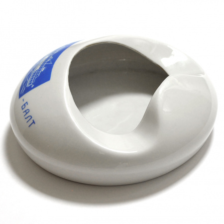 волго-балт, старинная фарфоровая пепельница. лфз