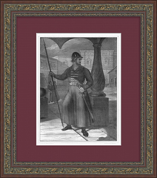 Посольский приказ в Москве в 1613 году.  Старинная гравюра Посольский приказ в Москве в 1613 году.  Старинная гравюра