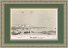 Вид Севастополя, Айвазовский. Литография 1855 года