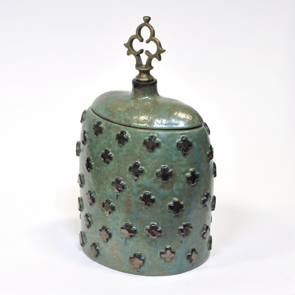 Большая шкатулка "Традиция". Уникальная, авторская керамика