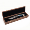 авторский нож «орел» в подарочном деревянном коробе