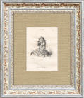 Иван Грозный, старинная гравюра, 1838 г.