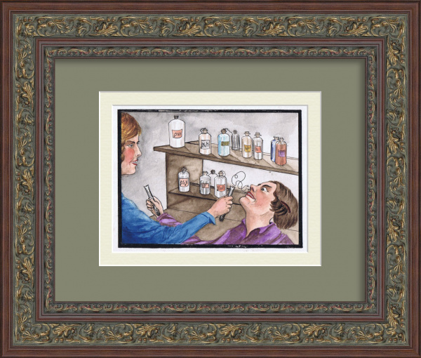 Студенты в химической лаборатории