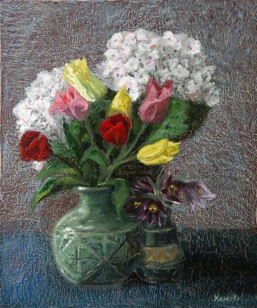 Цветочный микс. Картина, живопись