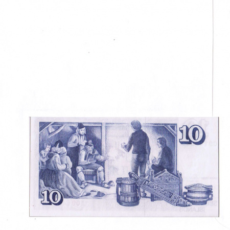 исландия: купюра, конверт, марки со спец. гашением. коллекционный выпуск