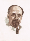 Портрет Вальтера Ульбрихта, руководителя ГДР