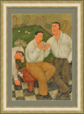 Бильярд. Коллекционная, авторская графика
