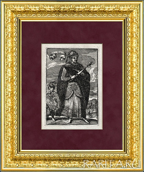 Московский государь, гравюра 1683 года