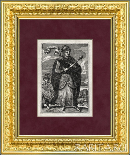 Московский государь, гравюра 1683 года