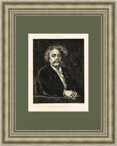 Французский скульптор Альбер-Эрнест Каррье-Беллёз, портрет