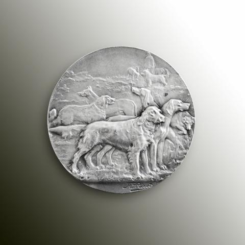 Медаль Юго-восточного общества собаководов, выставка в Гренобле, 1933 г.