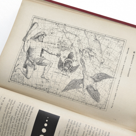 популярная астрономия. антикварная книга конца 19 века