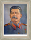 Портрет И.В. Сталина, плакат