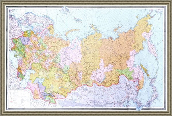 Политико-административная карта СССР 1959 года Политико-административная карта СССР 1959 года