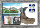 Словения: купюра, конверт, марки со спец. гашением. Коллекционный выпуск