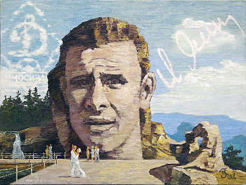 Воображаемый мемориал Льва Яшина. Авторская живопись