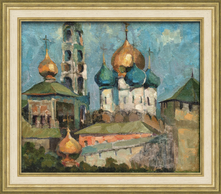 Колокольня Троице-Сергиевой лавры. Советская живопись