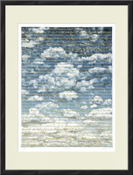 Небо. Авторская литография, 1978 г. Небо. Авторская литография, 1978 г.