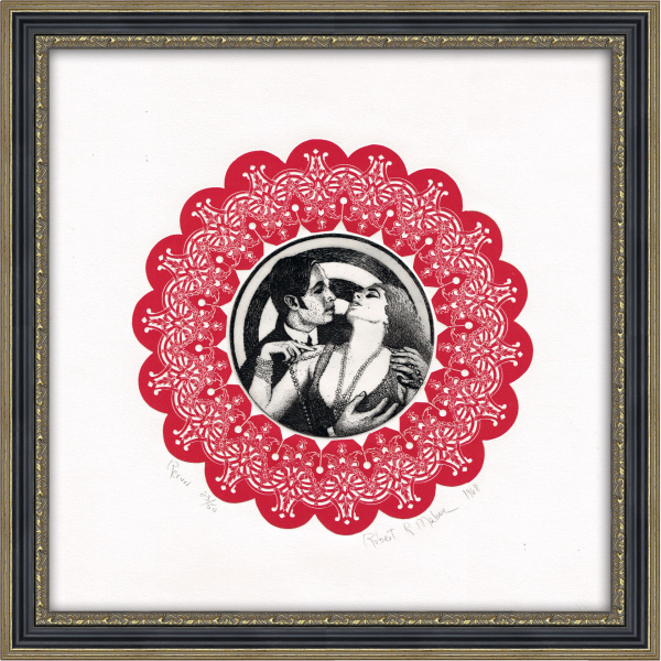 Ретро-фильм. Коллекционный офорт Малоуна, 1968 года