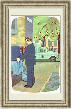 Почта СССР. Редкий советский плакат