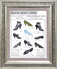 Французская обувь начала 20 века. Старинная реклама