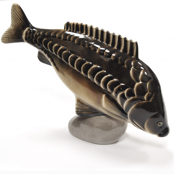 Зеркальный карп, декоративная статуэтка Рыбалка, охота зеркальный карп, декоративная статуэтка