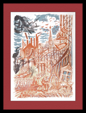 Восстановим Москву! Старинная литография