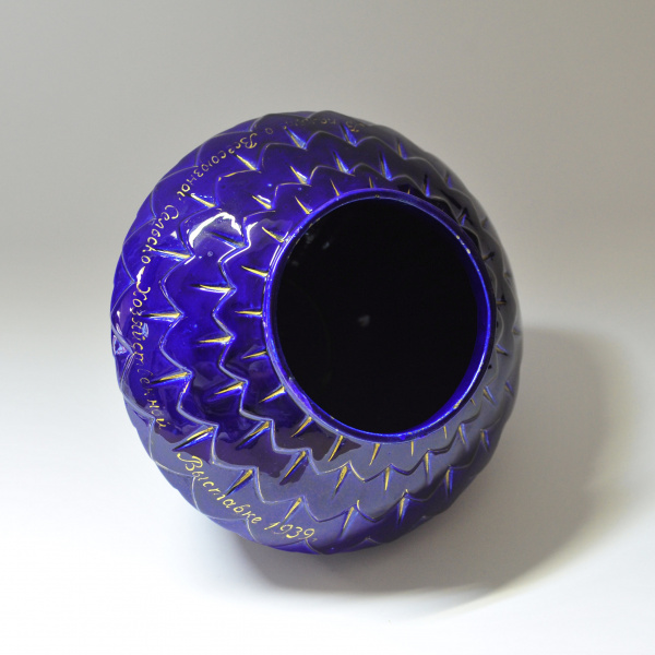 ВСХВ - 1939, раритетная ваза выпущенная в честь открытия Всесоюзной Сельско-Хозяйственной Выставки Серебро и фарфор всхв - 1939, раритетная ваза выпущенная в честь открытия всесоюзной сельско-хозяйственной выставки