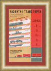 Развитие транспорта и грузооборота в 1960-х гг. 