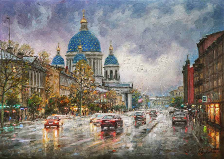 Грохот небесного молота. Санкт-Петербург, Троицкий проспект