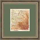 Кузбасс и Алтай. Довоенная карта Кузбасс и Алтай. Довоенная карта