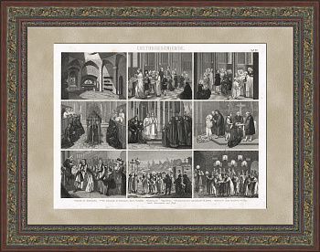 Архитектура, культура и религия России и Западной Европы. Антикварная гравюра Архитектура, культура и религия России и Западной Европы. Антикварная гравюра