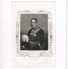 Генерал, сэр Ф.Бентинк , гравюра из серии "Крымская война"