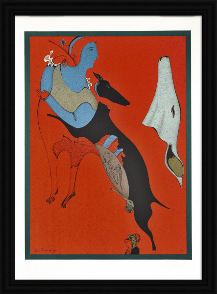 Красный кентавр. Авторская графика Михаила Шемякина Красный кентавр. Авторская графика Михаила Шемякина