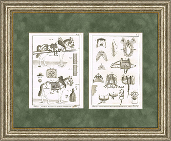 Изготовление упряжи, Дидро, серия Ремесла Изготовление упряжи, Дидро, серия Ремесла